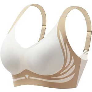 Wire-free bra